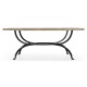 Panelled Square Coffee Table