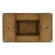 Country Walnut Cocktail Ottoman