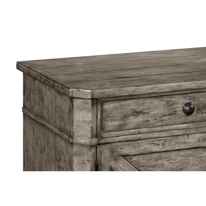 Casual Dark Grey Credenza