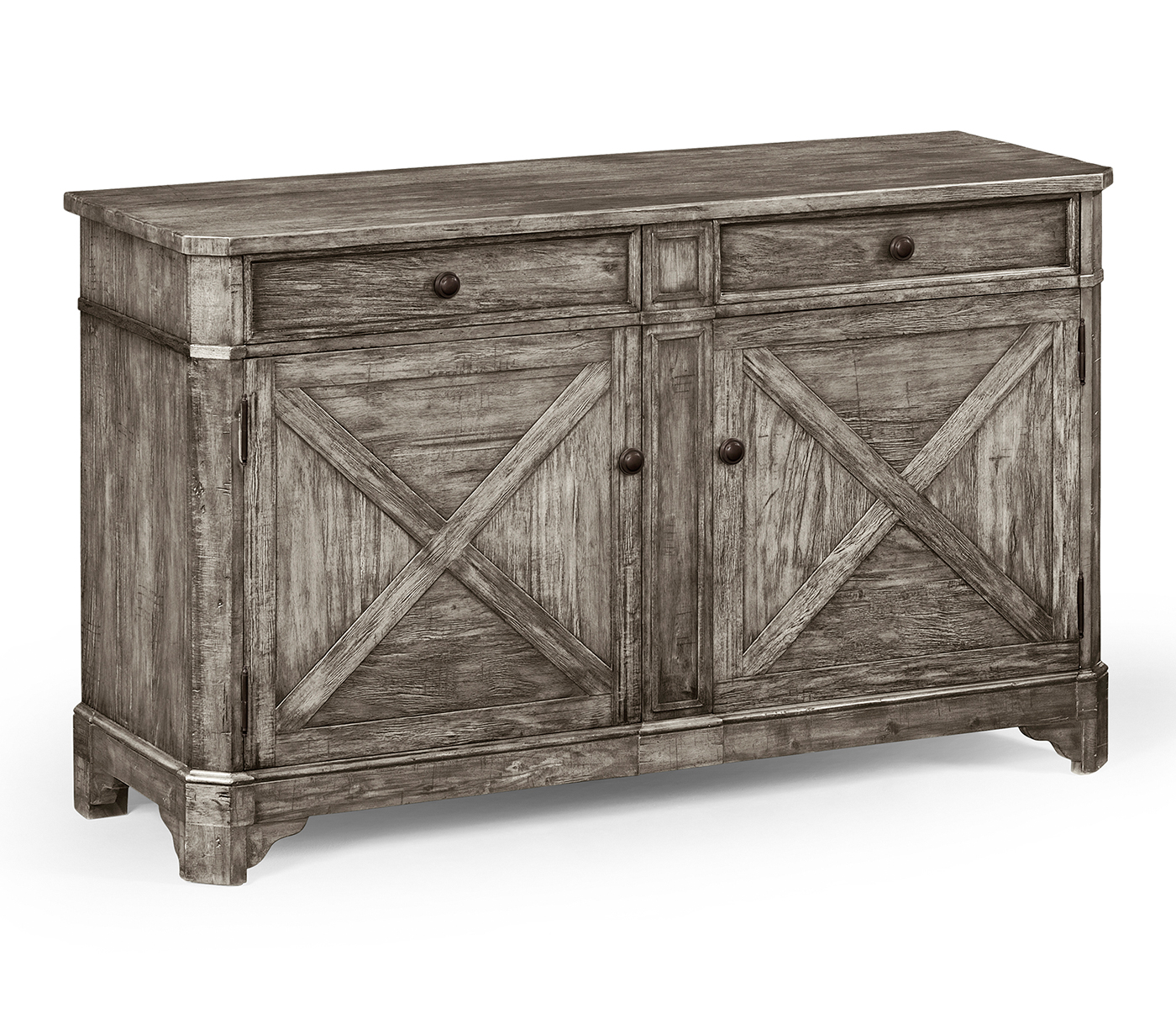 Casual Dark Grey Credenza