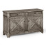Casual Dark Grey Credenza