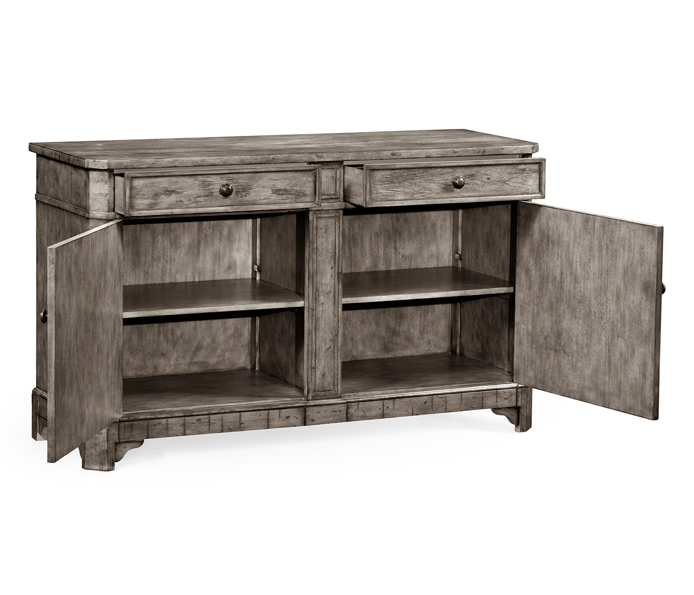 Casual Dark Grey Credenza