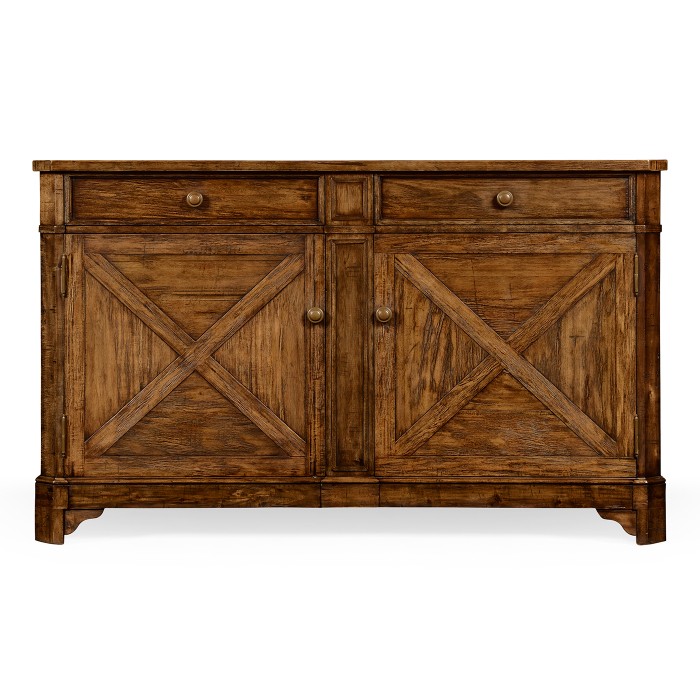 Casual Walnut Credenza