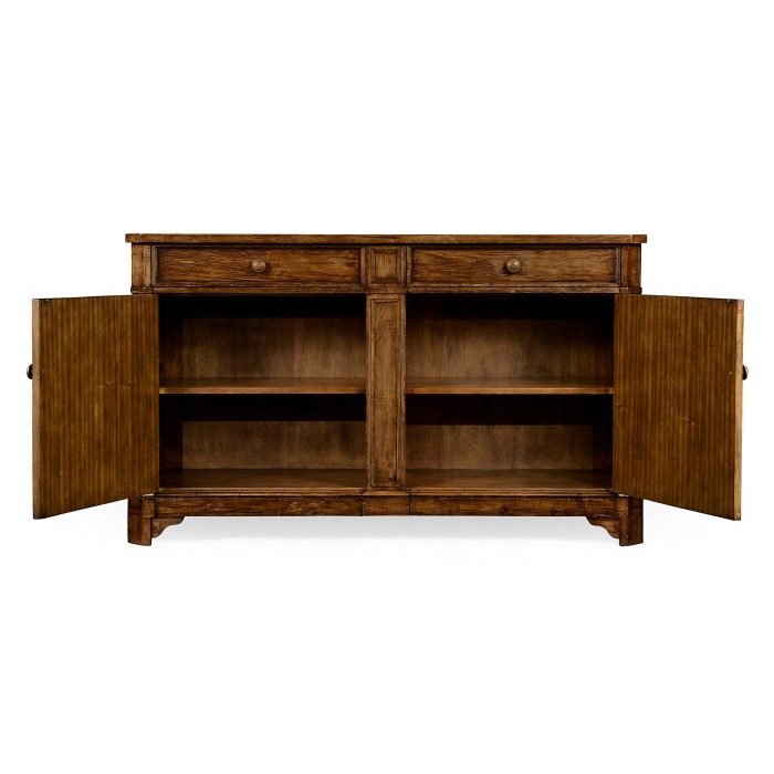 Casual Walnut Credenza