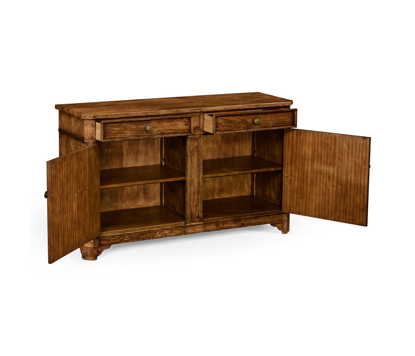 Casual Walnut Credenza