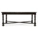 Dark Ale Large Square Parquet Coffee Table