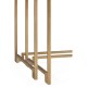 Gilded Iron Nesting Table with Biancaneve Top