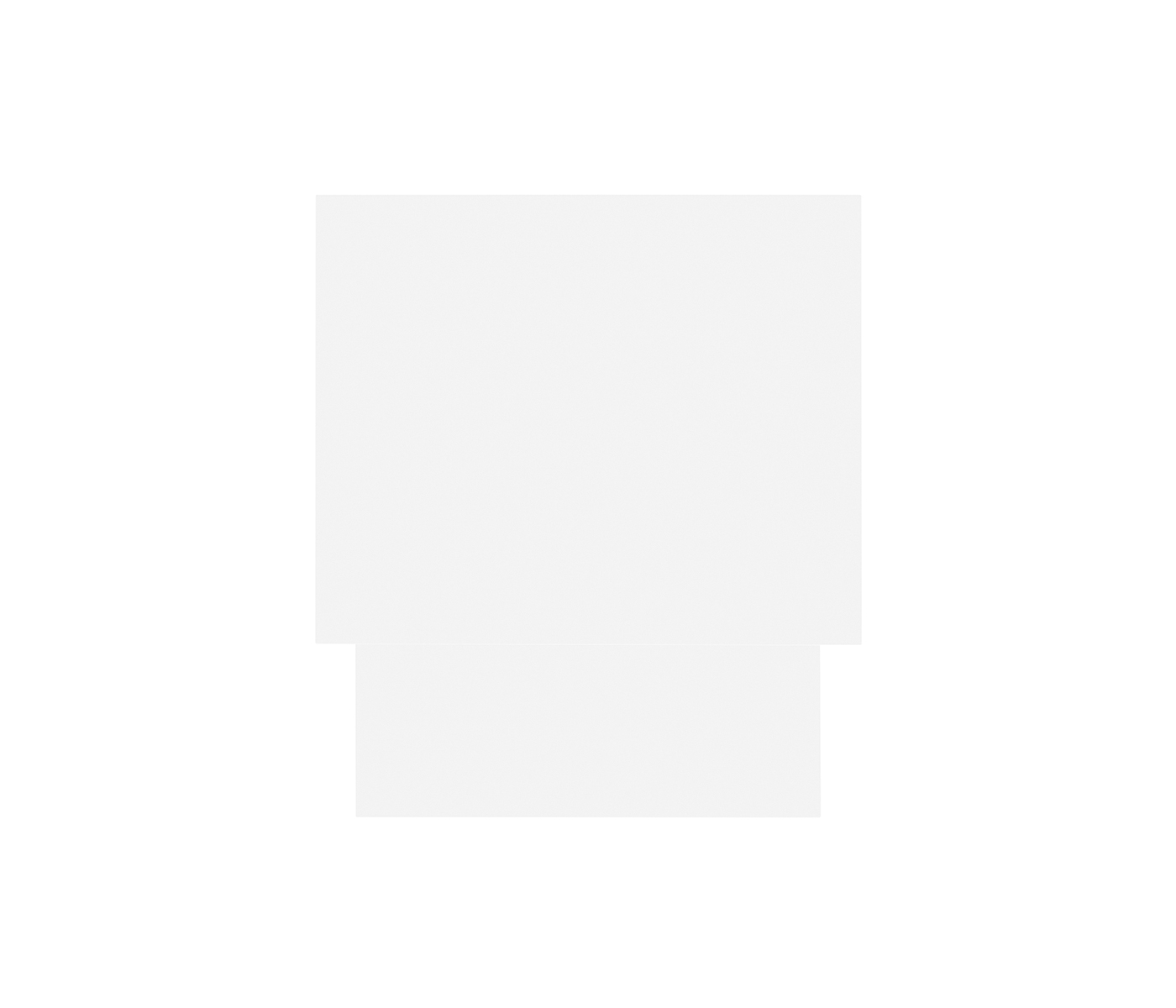 Silver Iron Nesting Table with Biancaneve Top