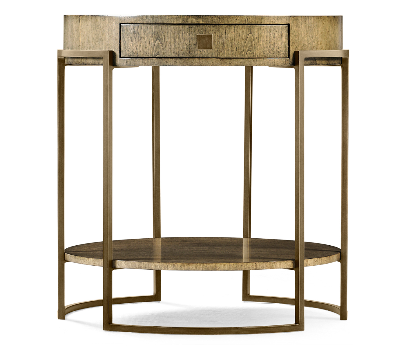 Chestnut Round Side Table