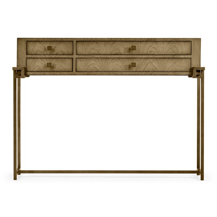 Chestnut Rectangular Console Table