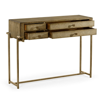 Chestnut Rectangular Console Table