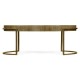 Chestnut Oval Coffee Table