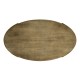 Chestnut Oval Coffee Table
