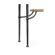 Rectangular Console Table with Iron Base