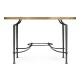 Round Centre Table with Iron Base