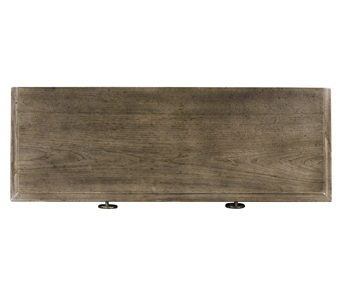 Small Dark Grey Chestnut Narrow Console