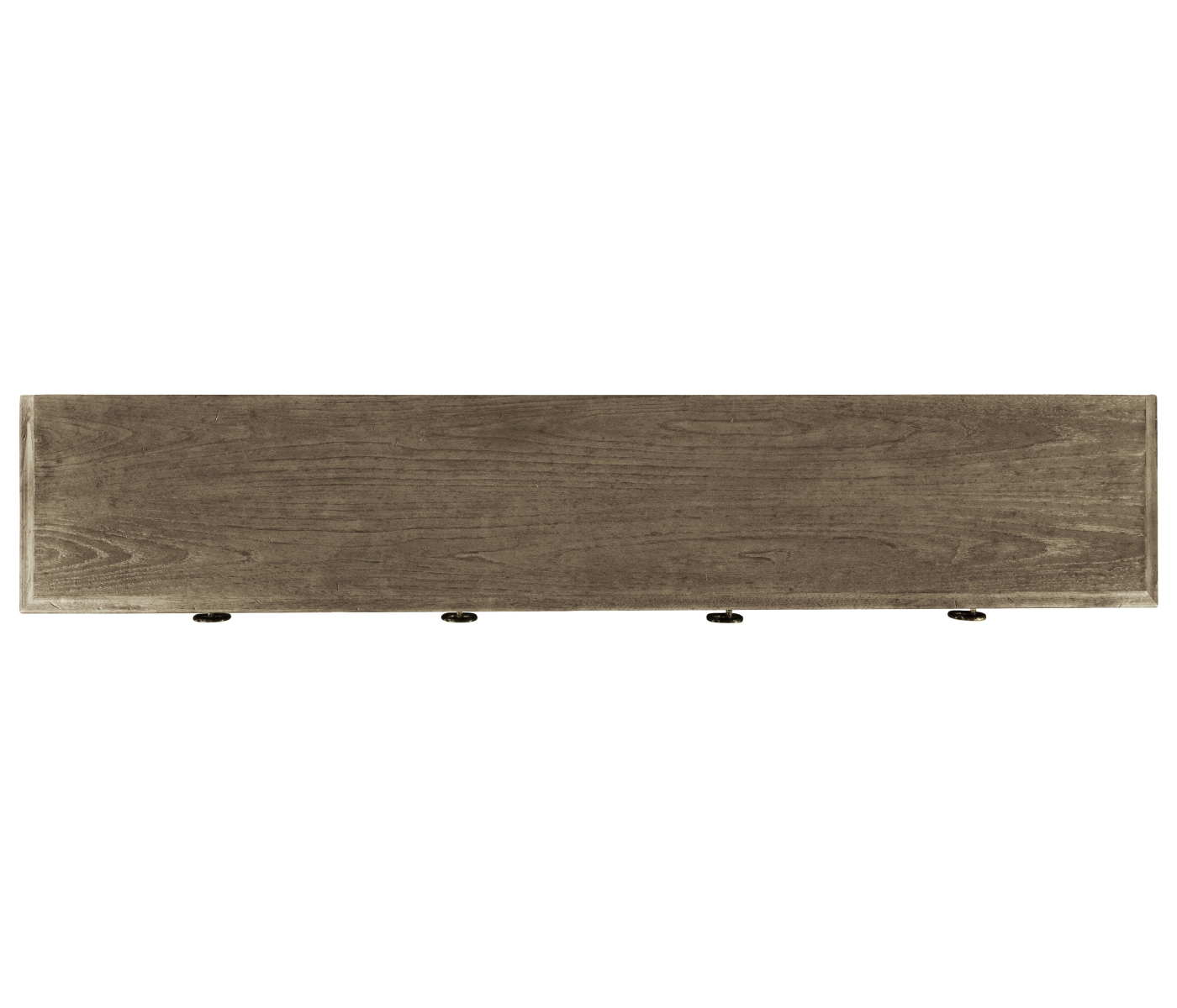 Large Dark Grey Chestnut Narrow Console