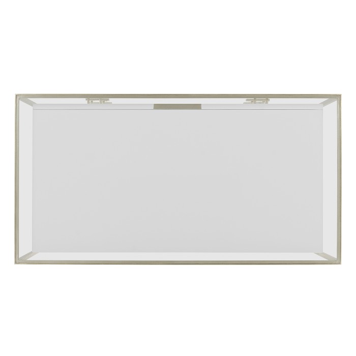 Silver Iron Chest of Drawers in Biancaneve