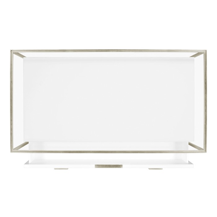 Silver Iron Chest of Drawers in Biancaneve