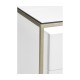 Silver Iron Chest of Drawers in Biancaneve