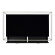 Silver Iron Coffee Table in Smoky Black