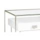 Silver Iron Coffee Table in Biancaneve
