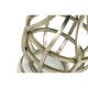 Silver iron table lamp