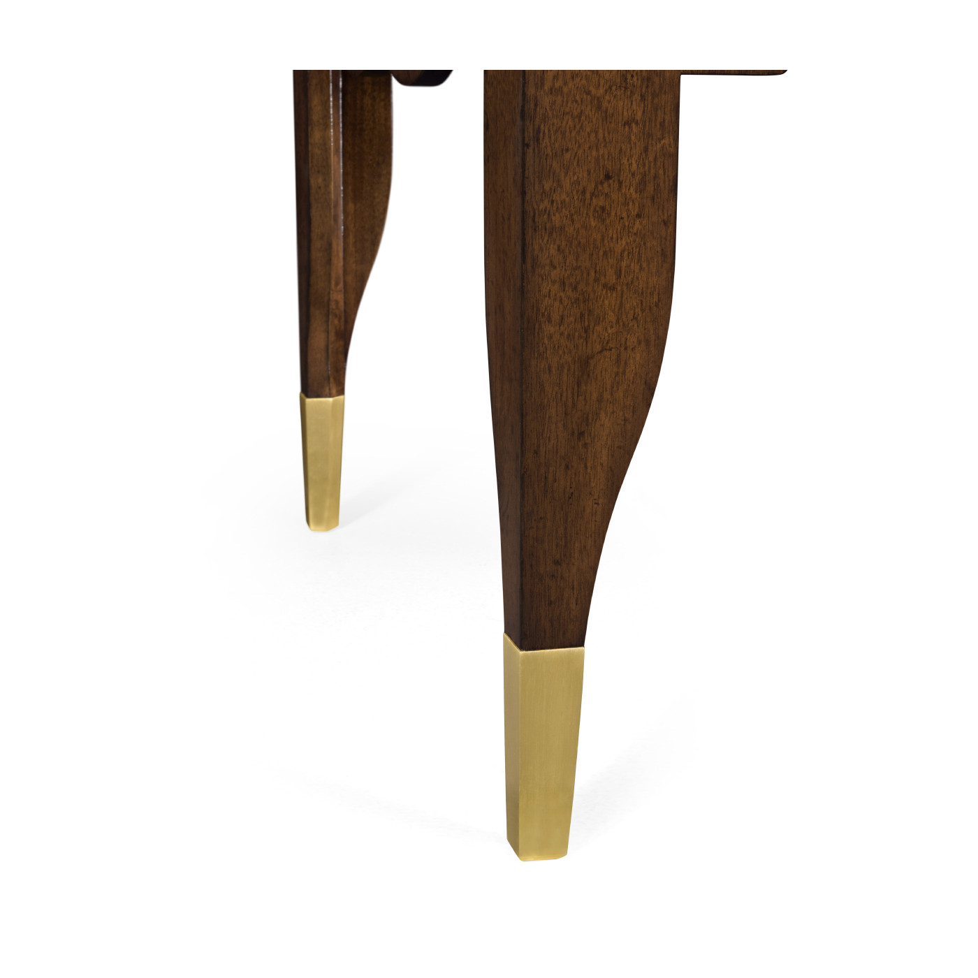 Mahogany coffee table with Bidasar Gold marble top