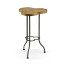 Trefoil Limed Chestnut Side Table