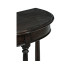 Dark Ale Demilune Console Table