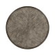 Antique Dark Grey Round Lamp Table