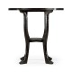 Dark Ale Round Lamp Table