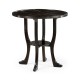Dark Ale Round Lamp Table