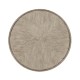 Rustic Grey Round Lamp Table