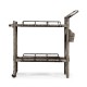 Antique Dark Grey Bar Cart