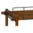 Country Walnut Bar Cart