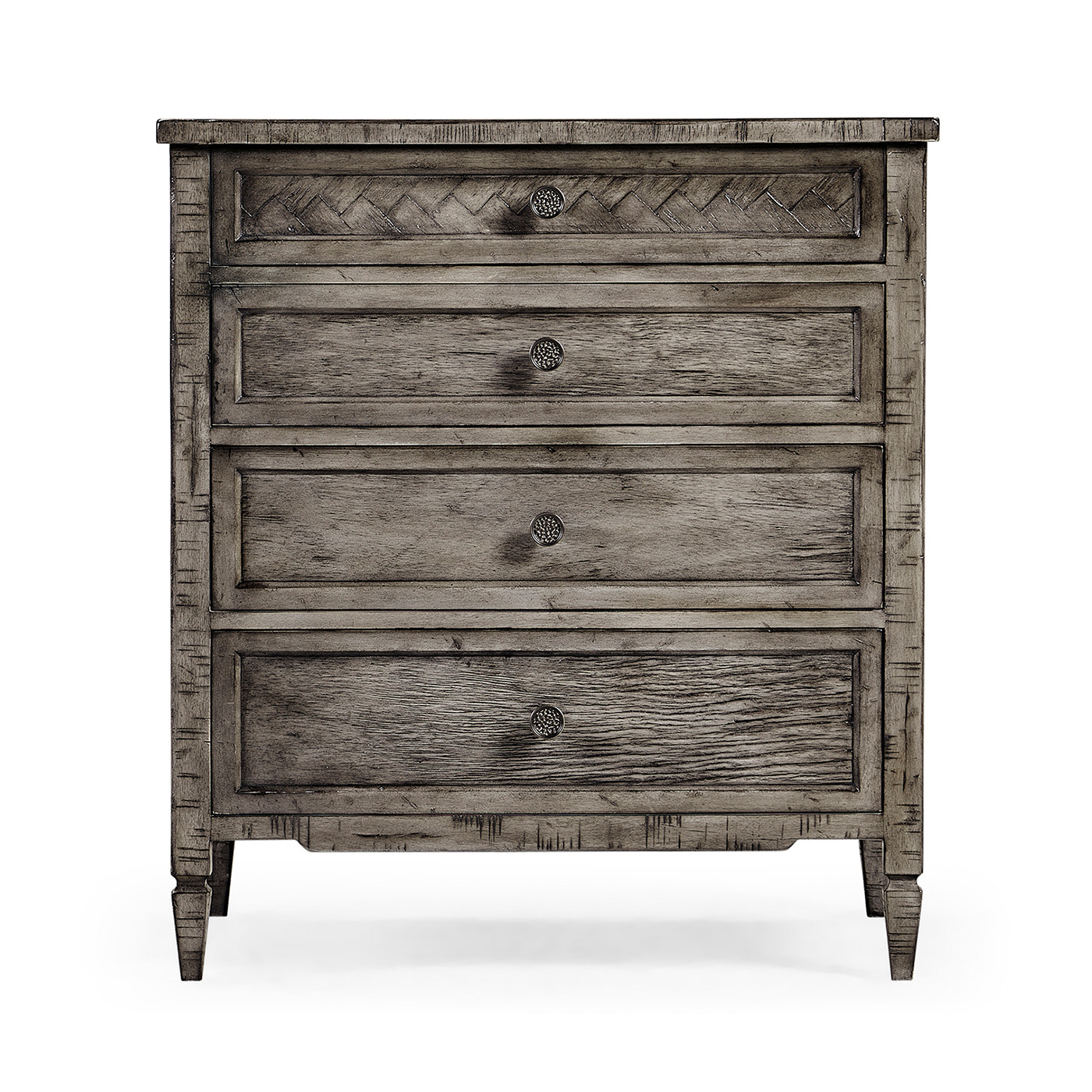 Small Chest of Drawers in Antique Dark Grey