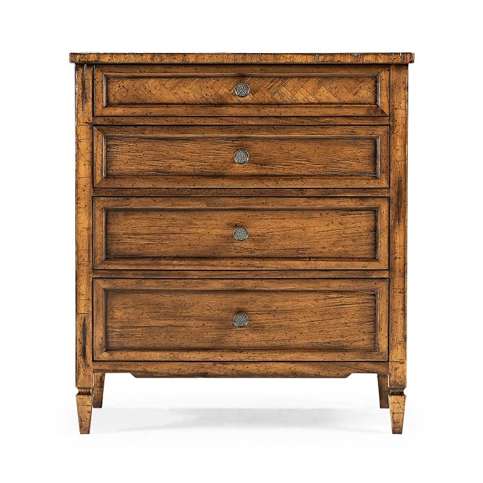 Small Chest of Drawers in Country Walnut
