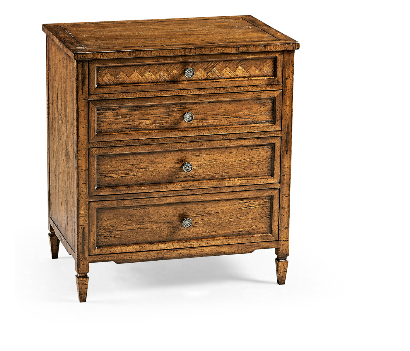 Small Chest of Drawers in Country Walnut
