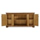 Rectangular Medium Driftwood  Four-Door Cabinet