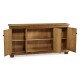 Rectangular Medium Driftwood  Four-Door Cabinet
