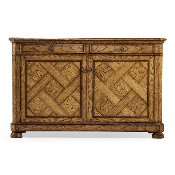 Rectangular Light Brown Chestnut Sideboard