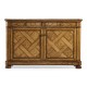 Rectangular Light Brown Chestnut Sideboard