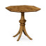 Octagonal Light Brown Chestnut Lamp Table
