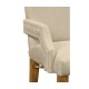 Casual High Back Chestnut Arm Chair