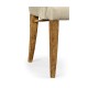 Casual High Back Chestnut Arm Chair