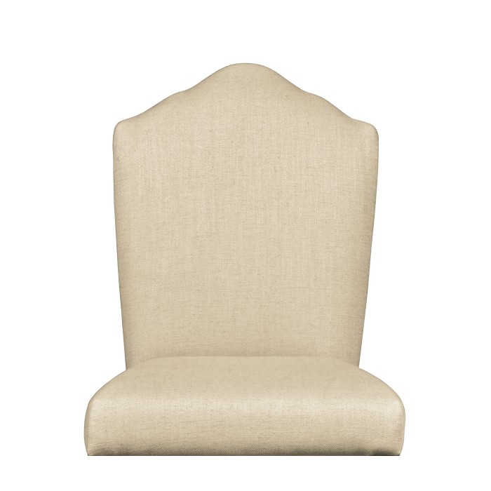 Casual High Back Chestnut Side Chair