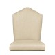 Casual High Back Chestnut Side Chair