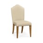 Casual High Back Chestnut Side Chair