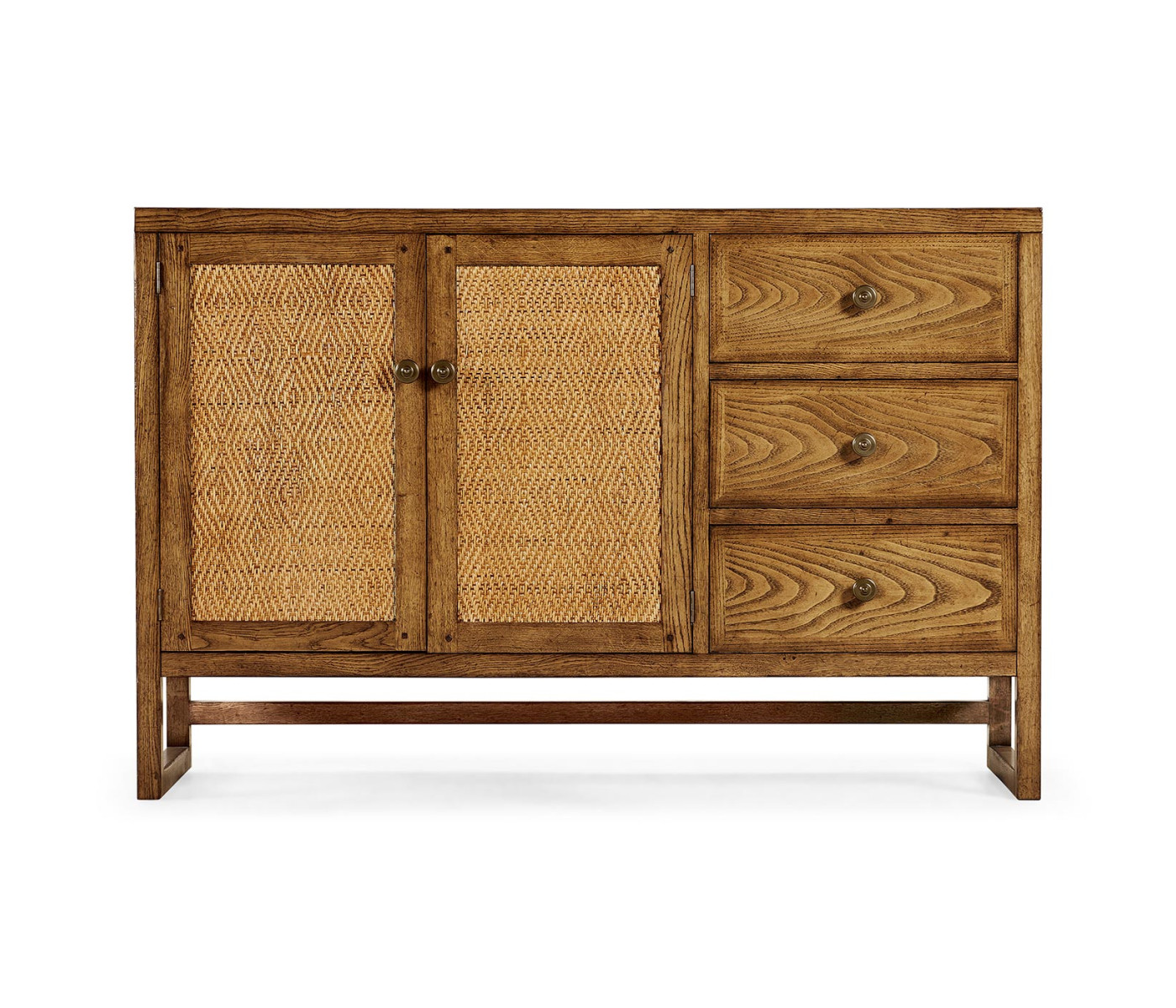 Light Brown Chestnut Buffet Cabinet